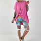 Oversized T-shirt - roze