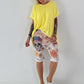 Oversized T-Shirt - gelb