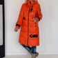 Cuel down coat - orange