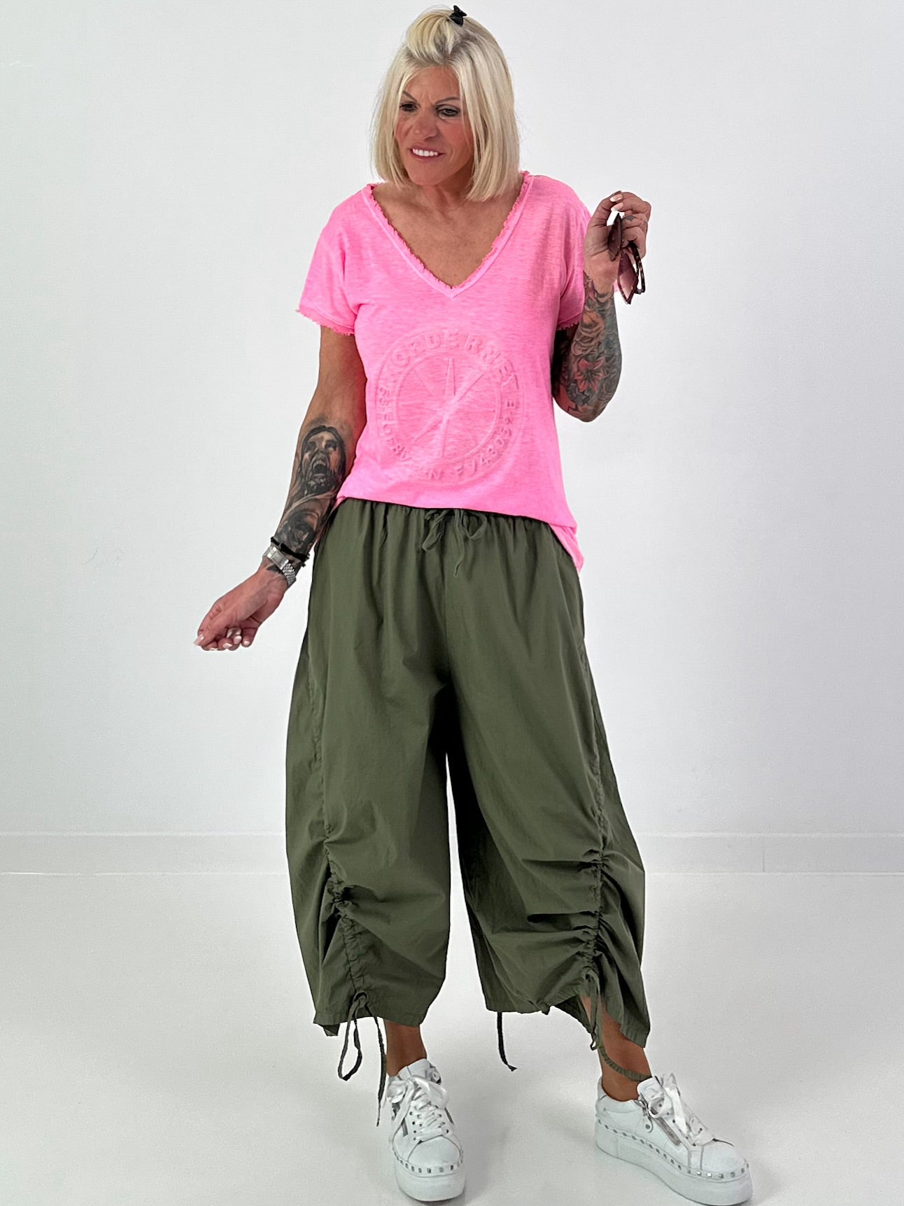 T-Shirt Norderney - neonpink