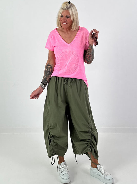 T-Shirt Norderney - neonpink