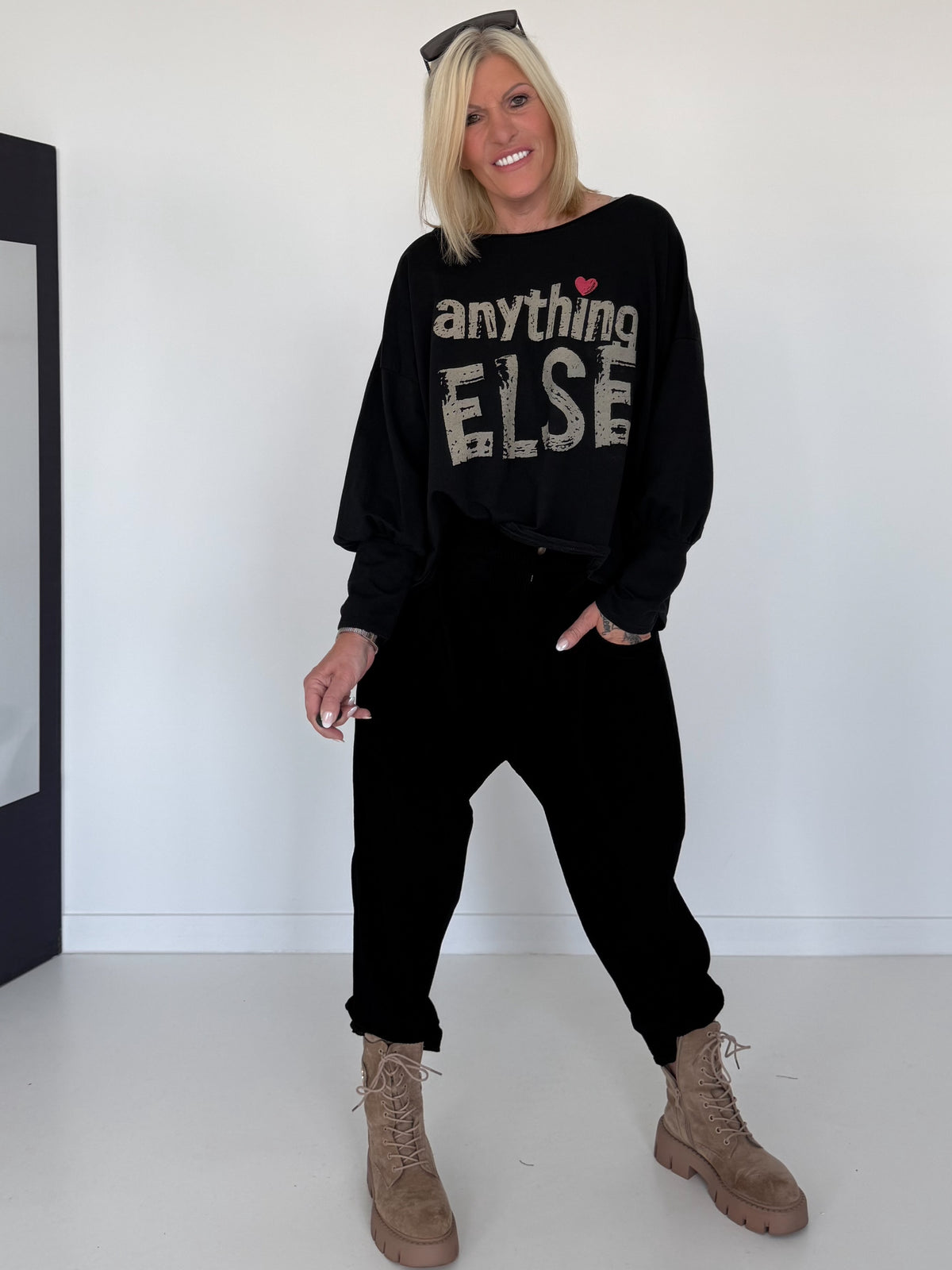 Sweater Anything Else - schwarz