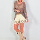 Oversized Crochet Jumper - Taupe