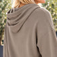 Ripp-Hoodie - taupe