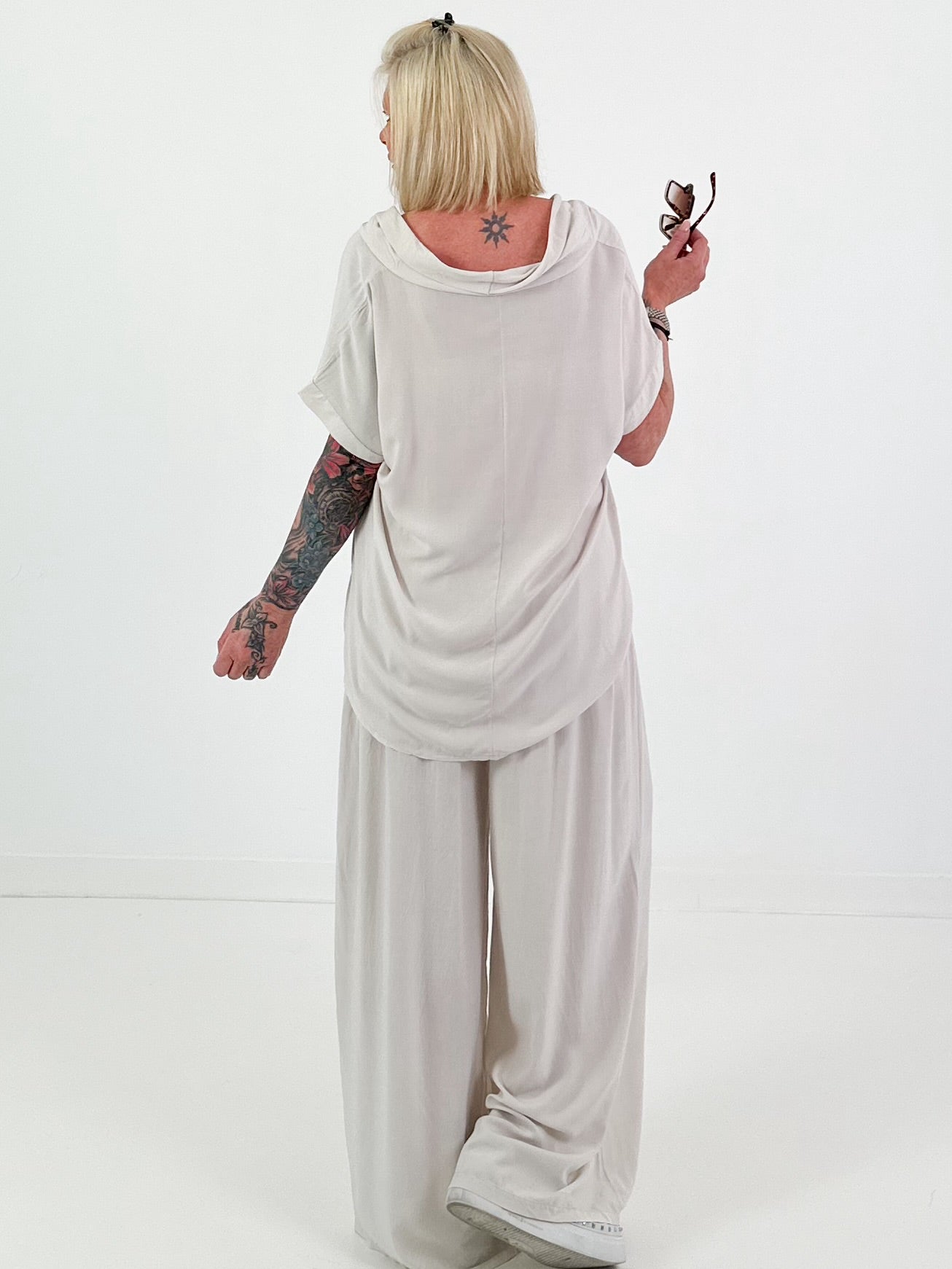 Leichter Zweiteiler - beige