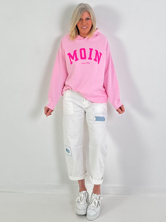 Hoodie Modell "Moin" - rosa