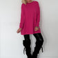 Longpullover - pink