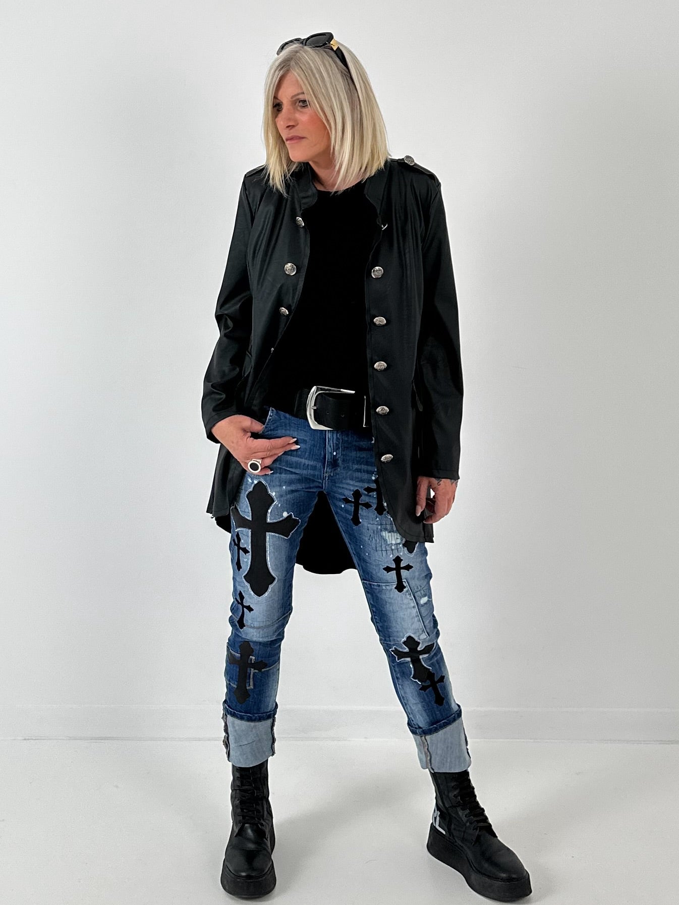 Jeans model "Crossfire" - denim