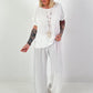 Light two-piece - white
