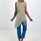 Long Top Leo asymmetrisch - gelb