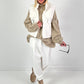 Fur vest model "Perfect Plush" - white