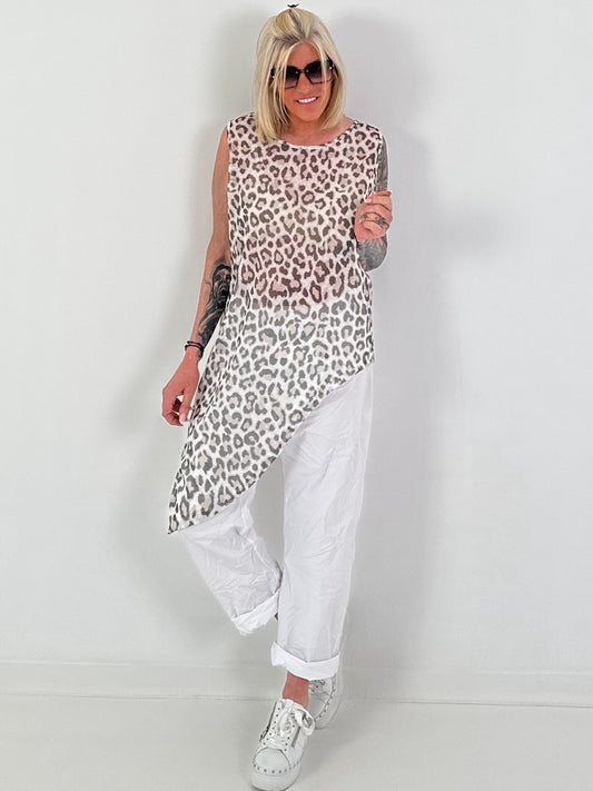 Netztop Leo asymmetrisch - beige