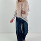 Stylish faux fur vest - beige