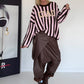 Oversized Pullover Ciao Bella - rosa-mokka