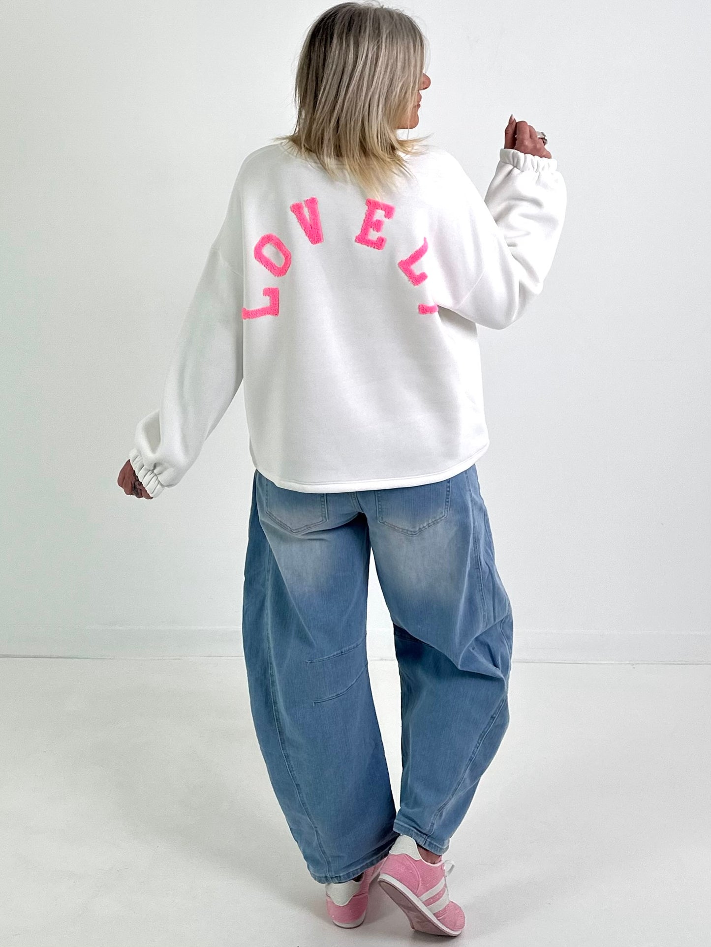 Sweater Lovely - weiss