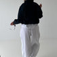 Ballon Jacke mit raffiniertem Kragen - dunkelblau