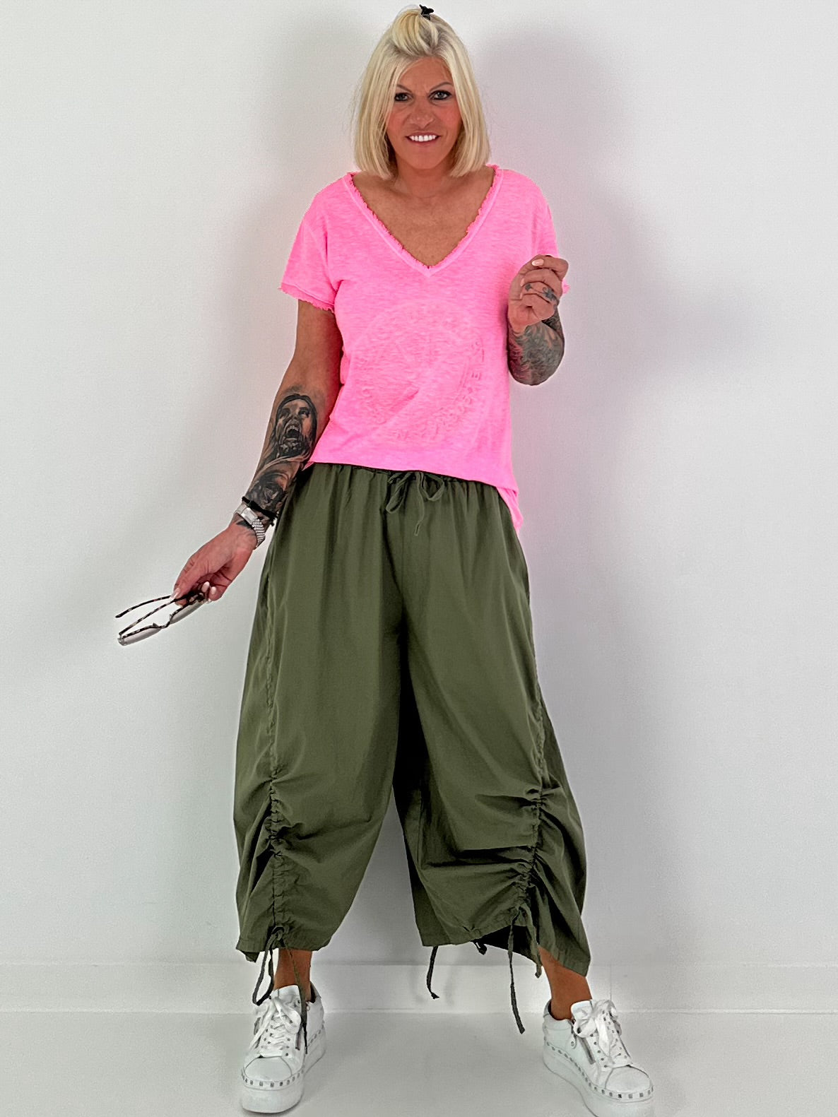 T-Shirt Norderney - neonpink
