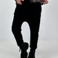 Sweatshirt Baggy with Patch Pockets - black