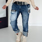 Jeans Fashion Smiley - denim