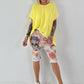Oversized T-Shirt - gelb