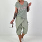 T-Shirt Life Is Short - Khaki