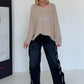 Pullover Grateful - beige