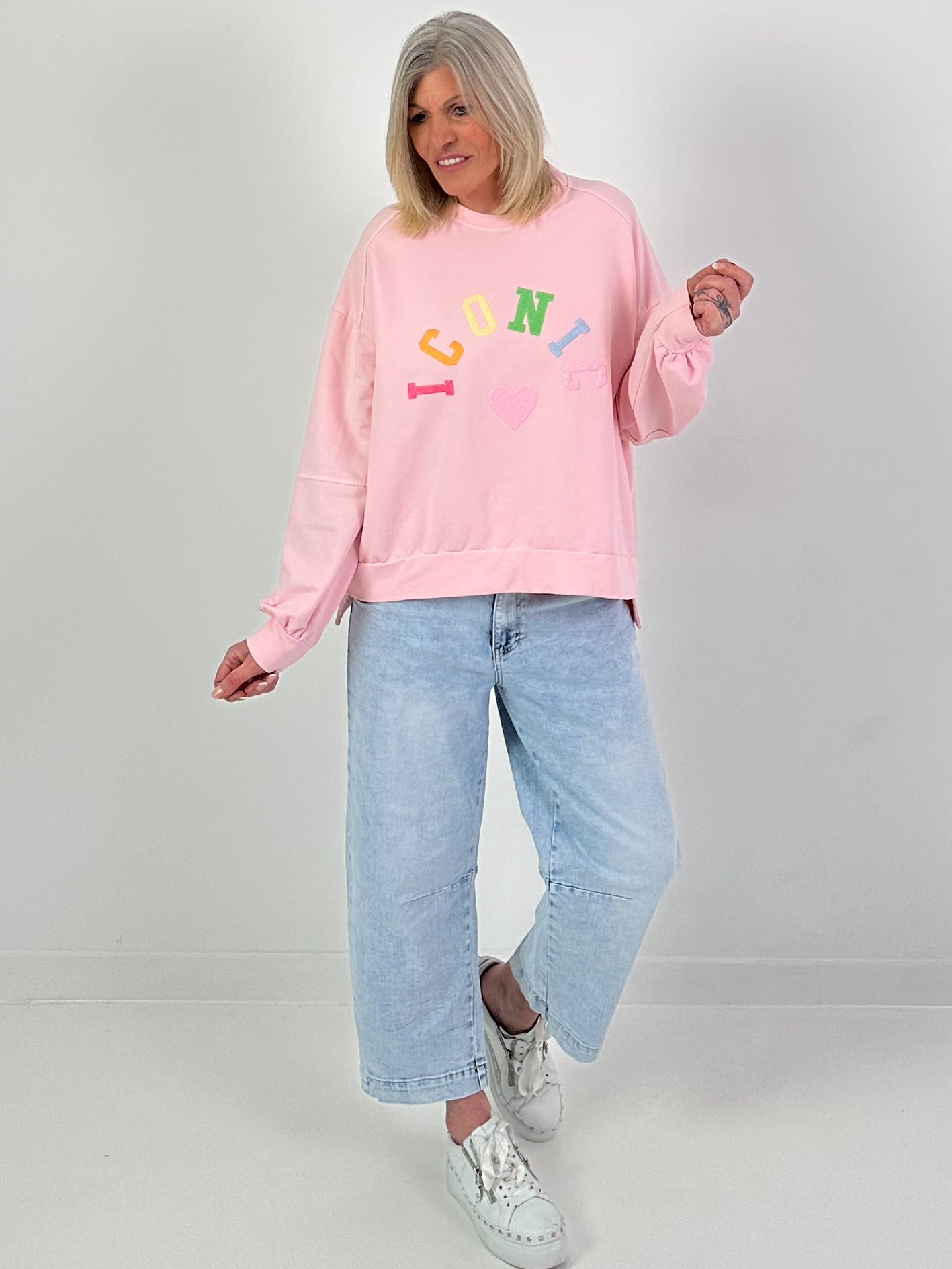 Sweater ICONIC - rosa