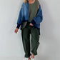 Hose mit besonderem Design - oliv