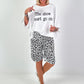 Oversized Shirt Show Must Go On - weiss