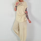 Light Balloon Trousers - beige