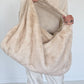 XXL Felltasche - beige