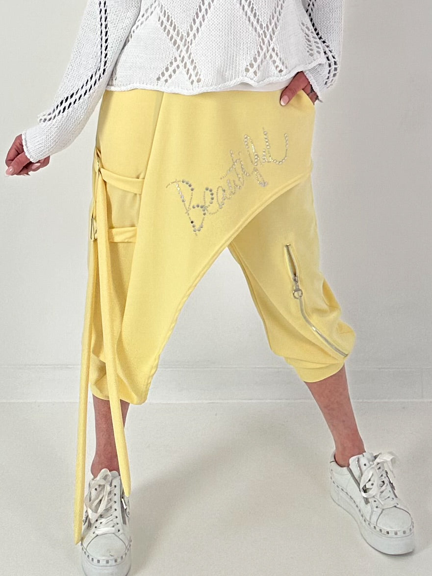 Baggy Hose Beautiful - gelb