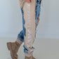 Jogg-Jeans im Used Look Tiger - denim