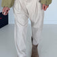 Cord-Baggy - beige