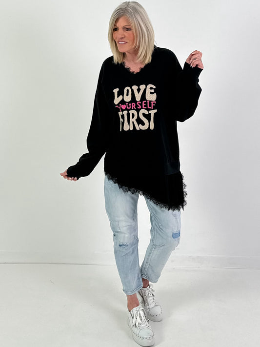 Sweater yourself - schwarz