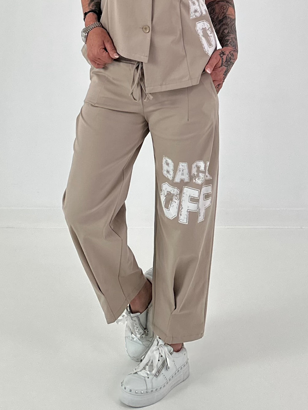 Hose BACK OFF - beige