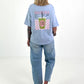 Sweat T-Shirt Matcha - light blue