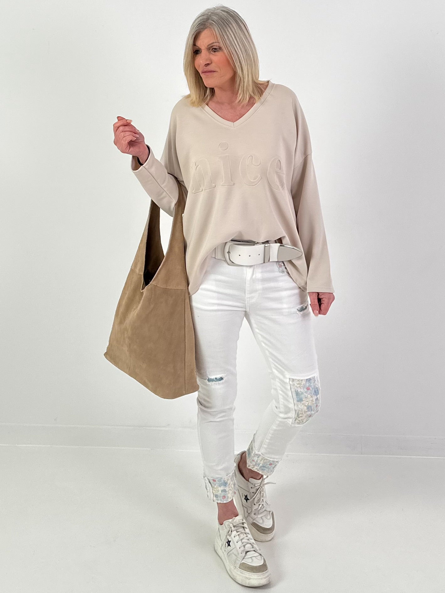 Sweater Nice - beige