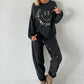Sweater Good vibes only - anthrazit