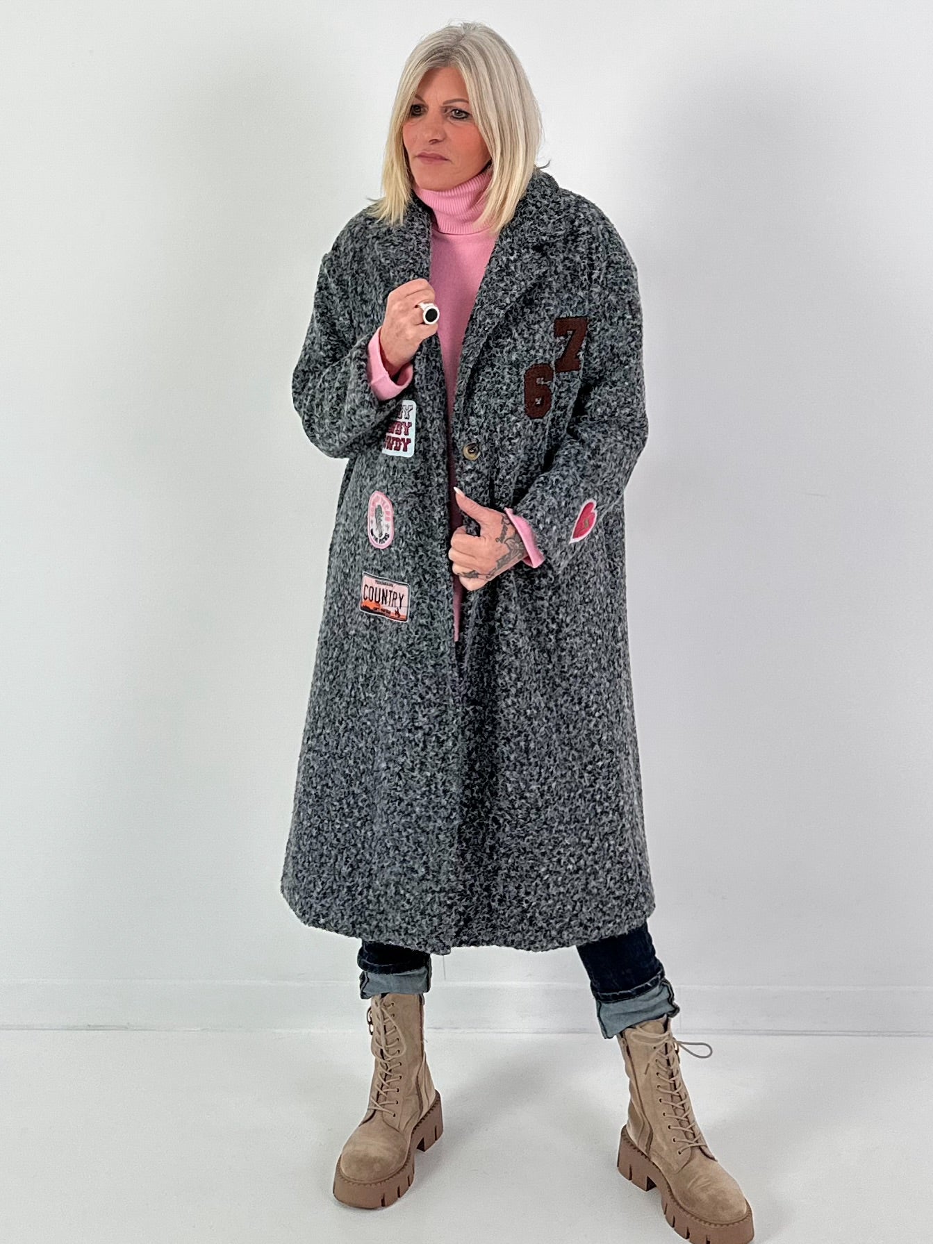 Jasmodel "Howdy Heart" - zout en peper