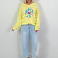 Sweater Peace&Love - gelb