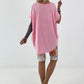 Oversized T-Shirt - rosa