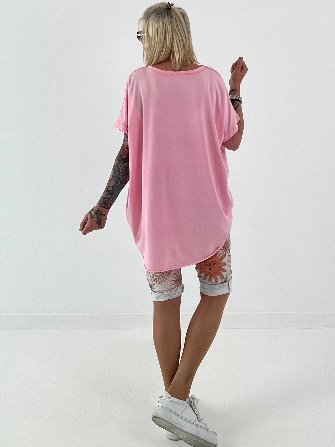 Oversized T-Shirt - rosa