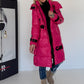 Cuel down coat - pink