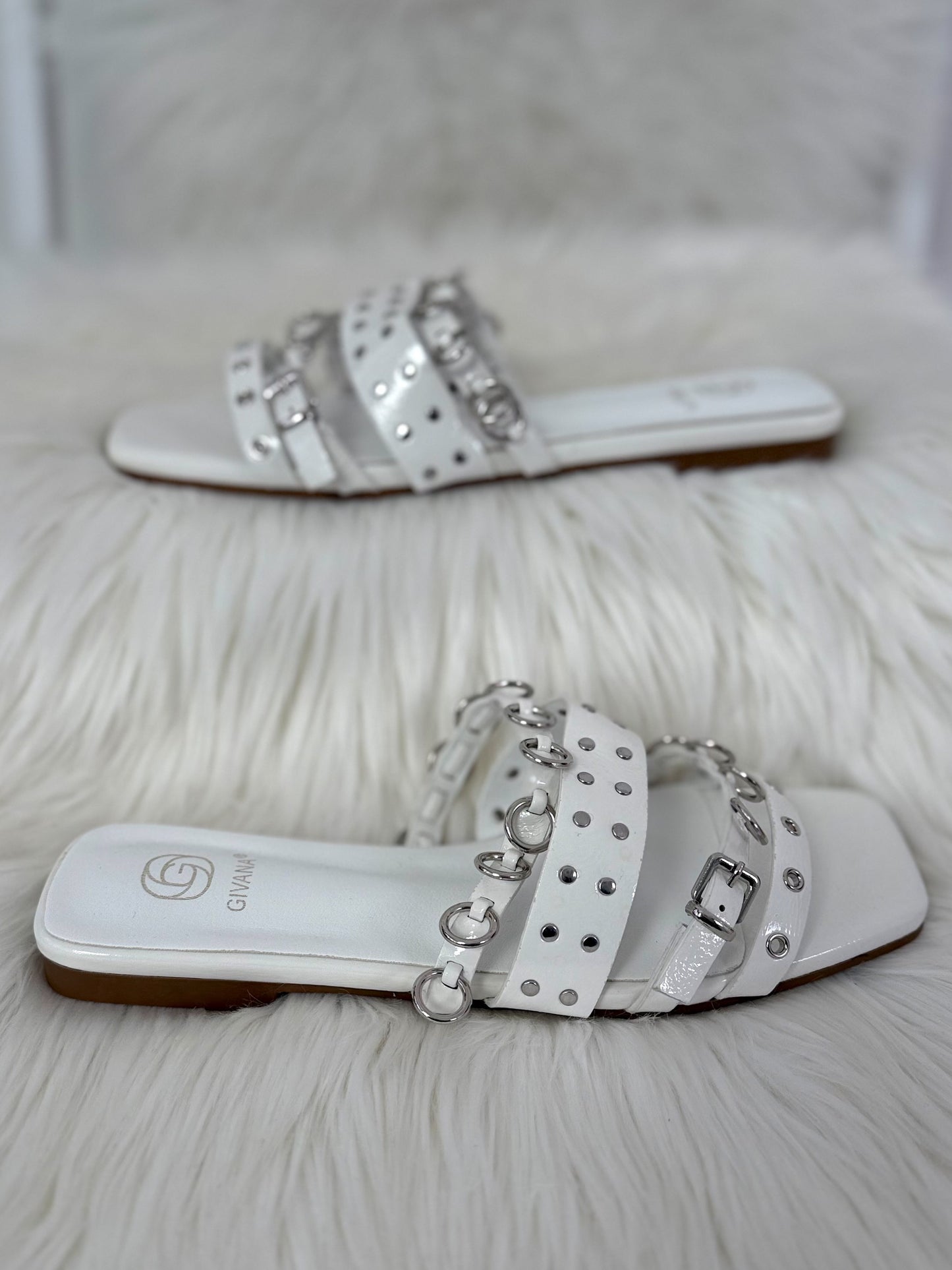 Sandalen - weiss