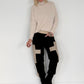 Basic Turtleneck-Pullover - beige