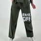 Hose BACK OFF - oliv