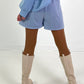 Rock Shorts Model "Finetime" - light blue