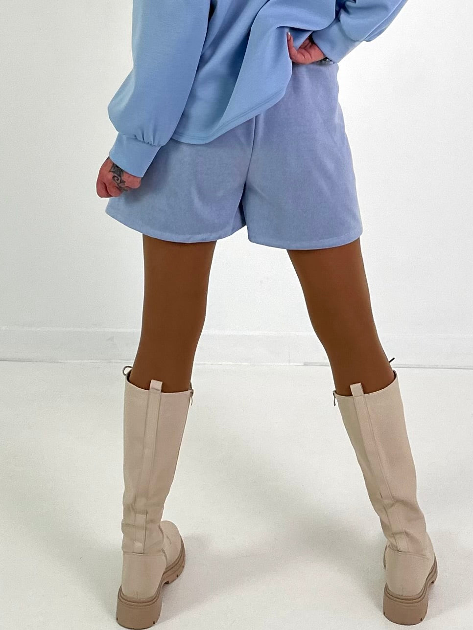 Rock Shorts Model "Finetime" - light blue