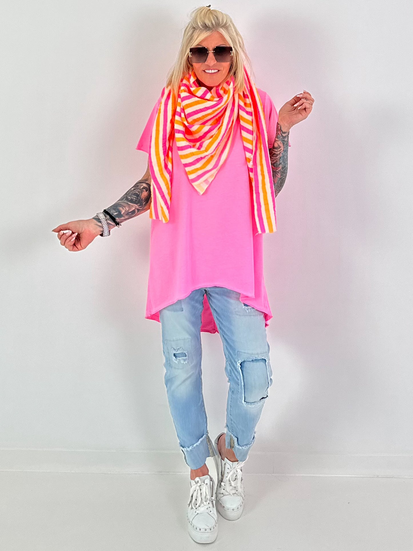 Long Shirts Basic - 5 Farben
